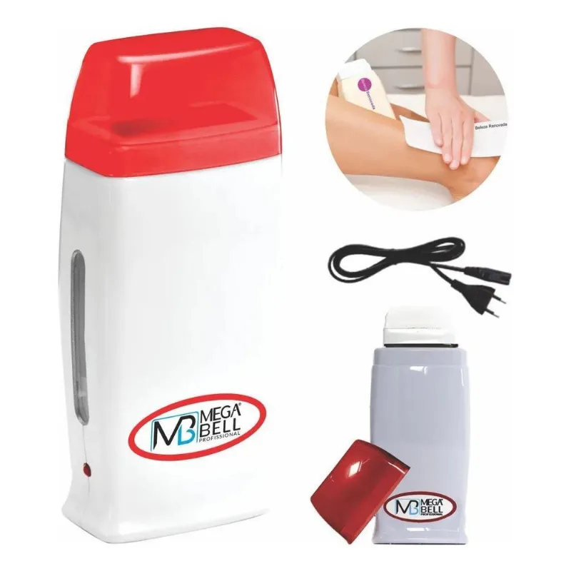 10x Aquecedor Roll-on Cera Quente Depilador Elétrico Mega B