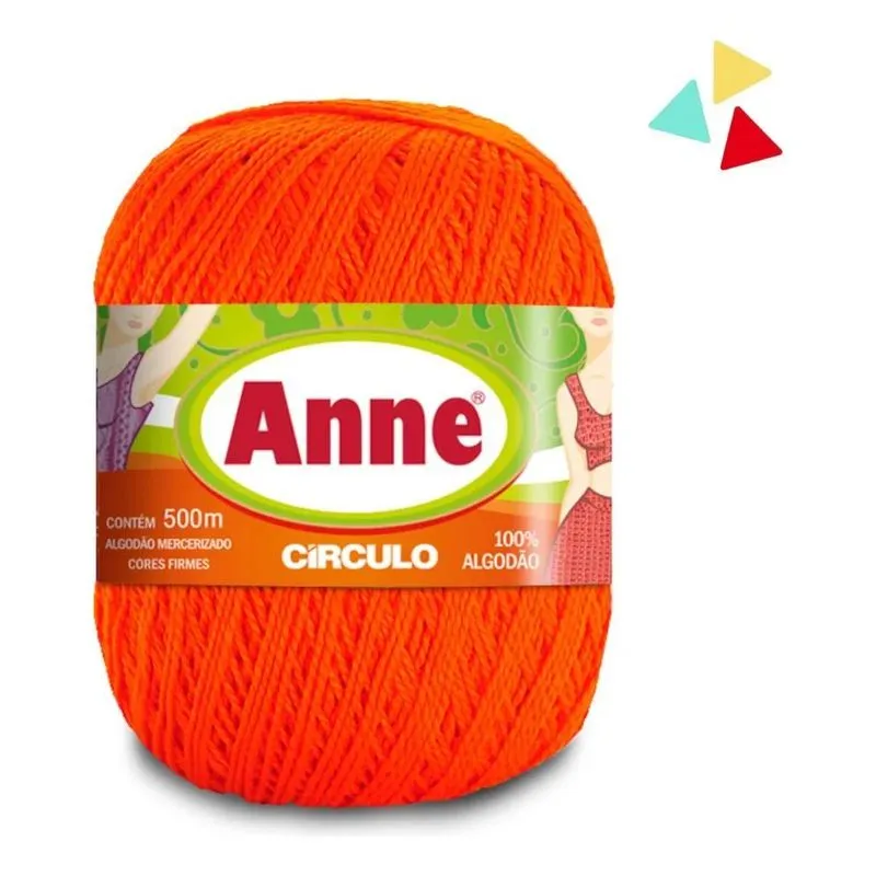 Fio Anne 500m Novelo Tricô Crochê Da Circulo 4445 - Tangeri