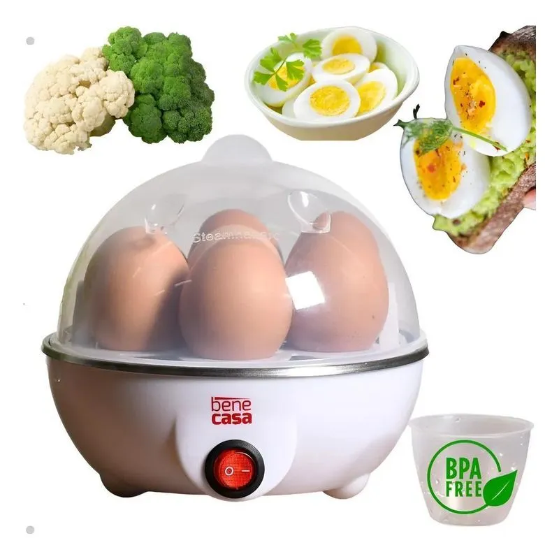 Cozedor De Ovos Portátil Elétrico A Vapor Legumes 110v 2 220
