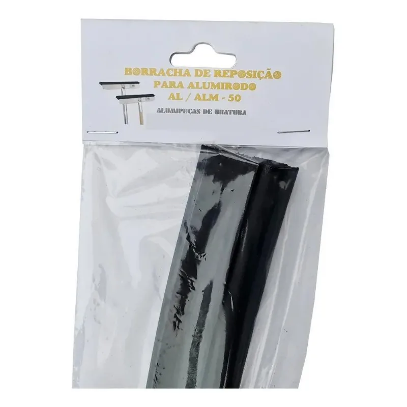 Refil Borracha Para Rodo De Alumínio 50cm Primeira Qualidade