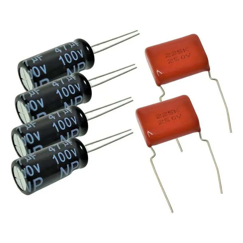 10x 4 Capacitor Corneta 47x100 + 2 Capacitor Sup Tweeter 2m