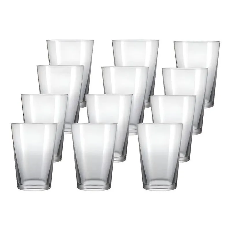 Copo Caldereta Classic 300ml - Kit 12 Unidades Cor Transpare