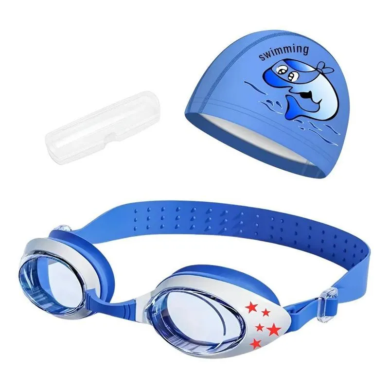 Kit Óculos Natação Piscina Infantil Piscina Hero Band Z Cor