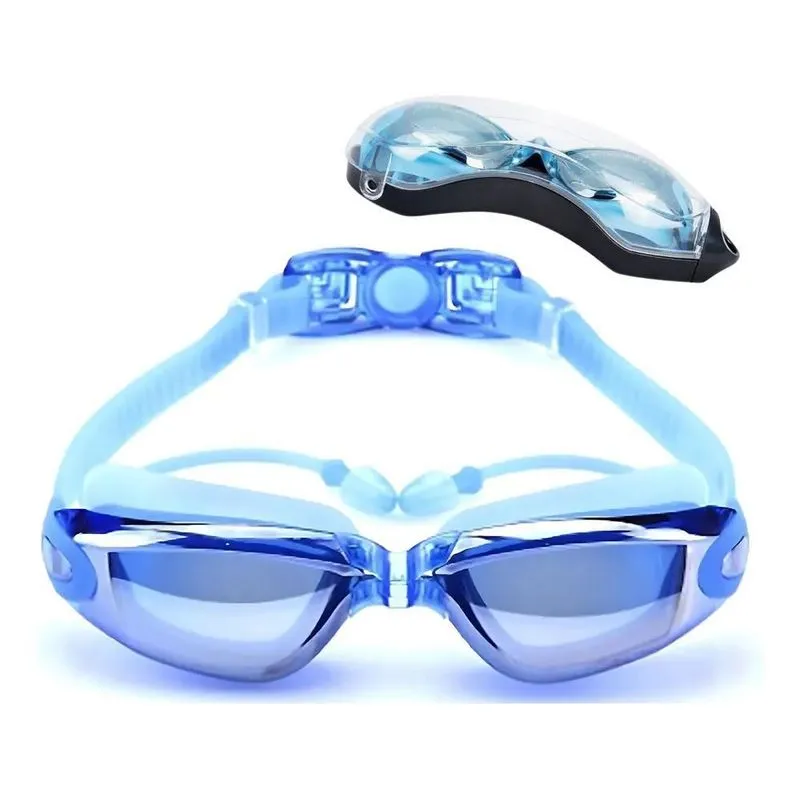 Óculos Natação Mergulho Piscina Profissional Com Lentes Uv H
