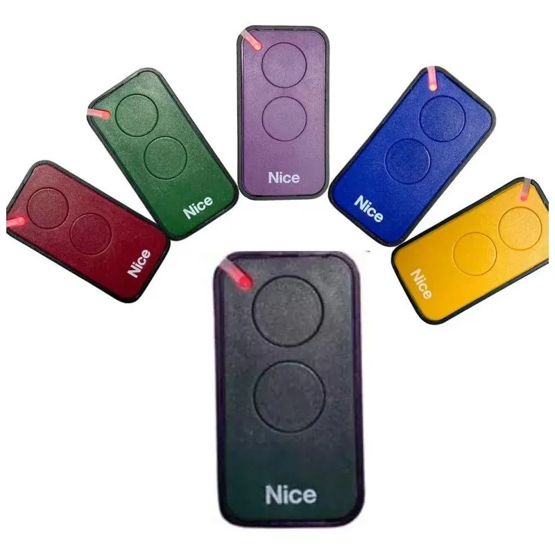 Controle Remoto Nice Era Inti Para Portão Eletrônico Cores