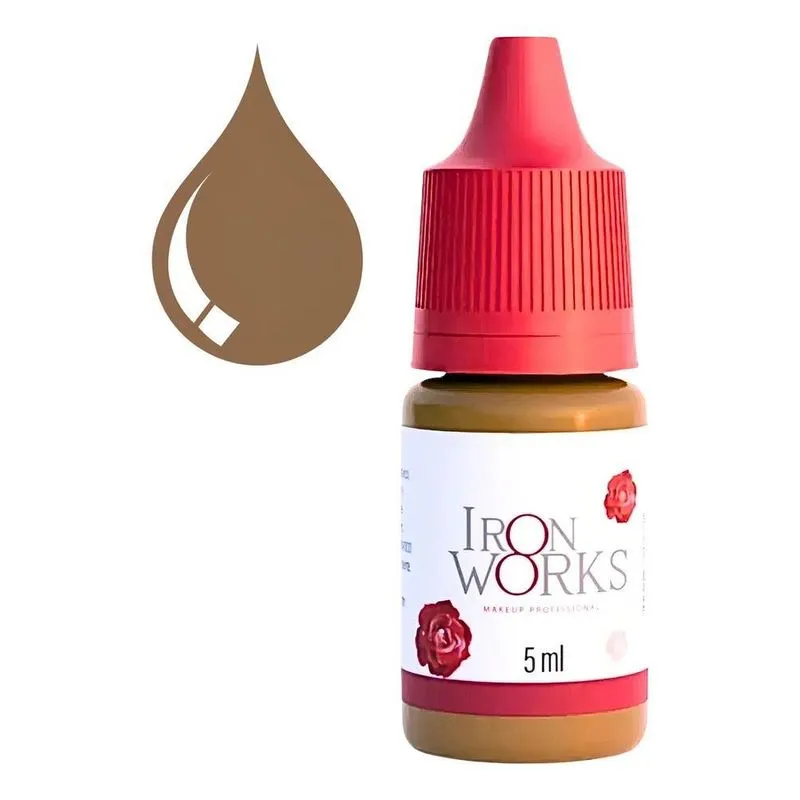 Pigmento Para Micropigmentação Iron Works 5ml Cor Blondie
