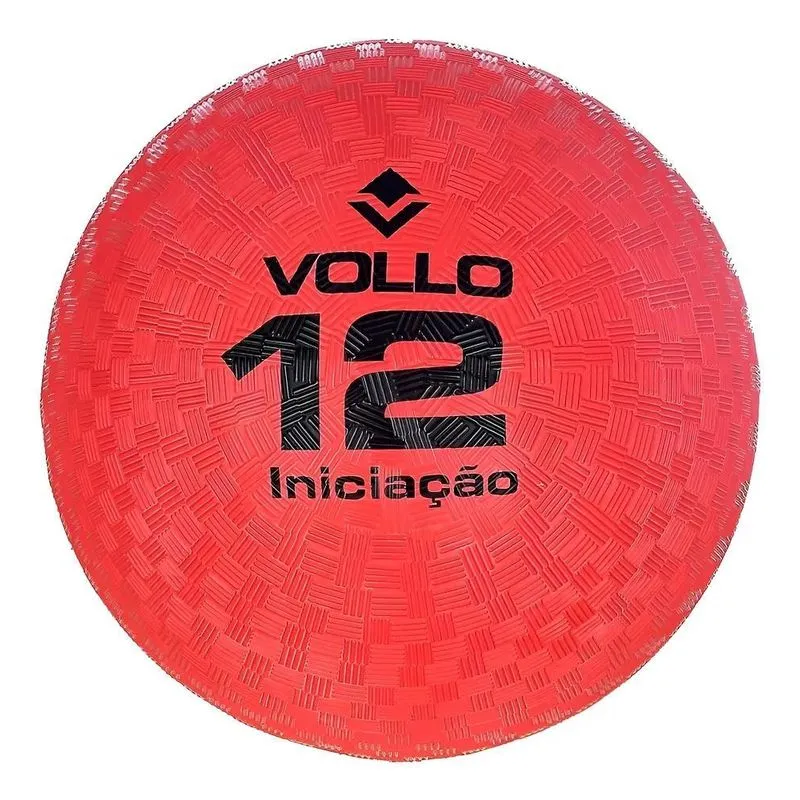 Bola De Iniciação Vollo T12 Cor Vermelho