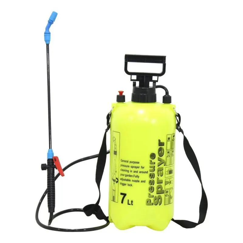 10x Pulverizador 7 Litros Manual Costal Agrícola E Compress