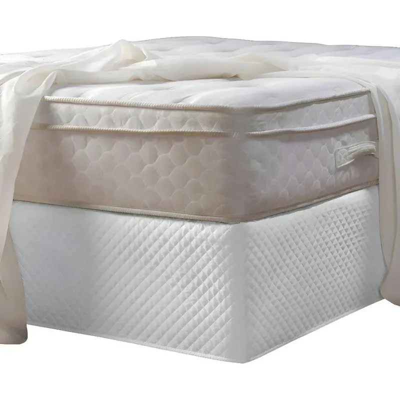 Saia Box Casal Padrão Matelassê Ultrassônico Com Elástico Br