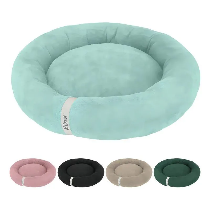 Cama Gato Cachorro Caminha Pet Redonda Ninho Macia 70x70cm C