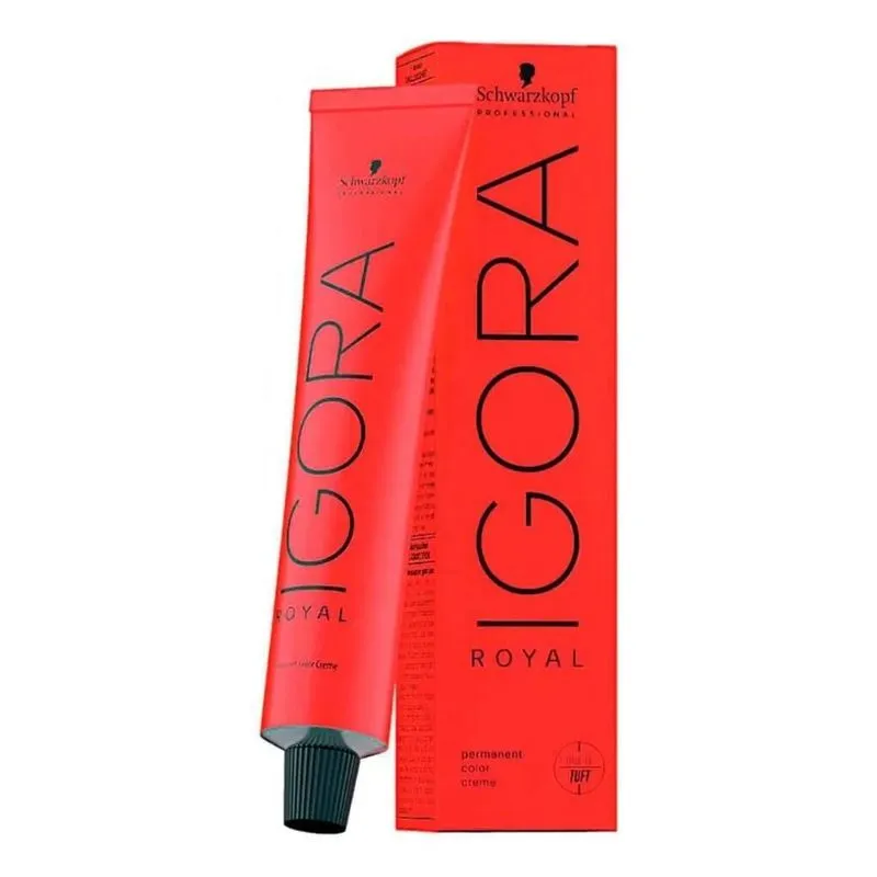 10x Igora Royal 9-7 Louro Extra Claro Cobre 60g Tom 9-7