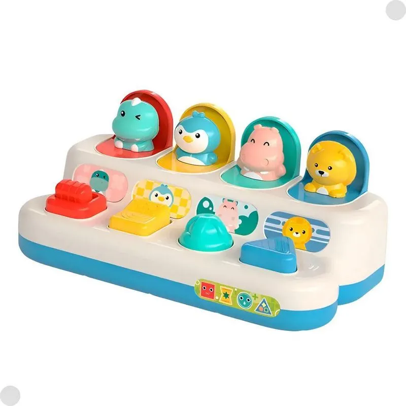 Brinquedo Infantil Esconde Animal Colorido Fbb677 - Fenix