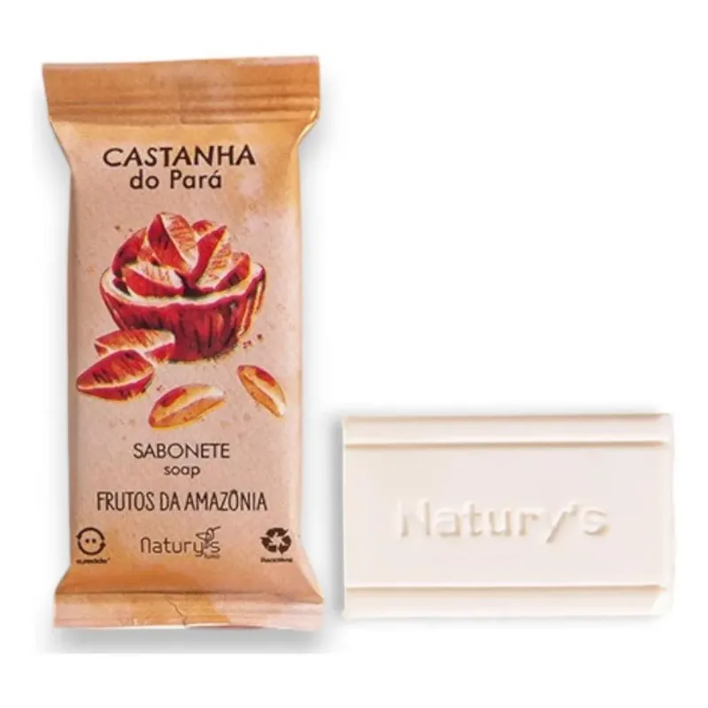 10x Kit 500 Mini Sabonete 15g Hotel Motel Pousada Castanha