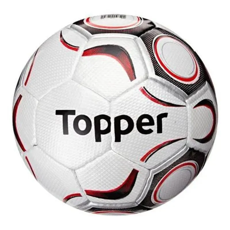 10x Bola Campo Topper Maestro Pro Costurada Pu Macia - Cor