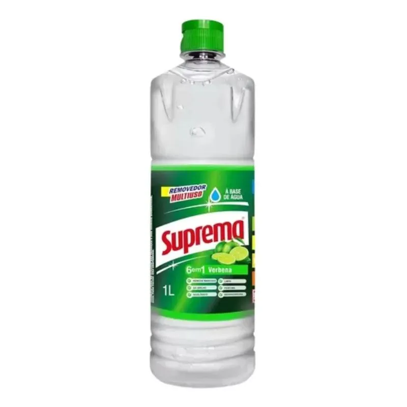 5x Removedor Multiuso Verbena 1 Litro Suprema