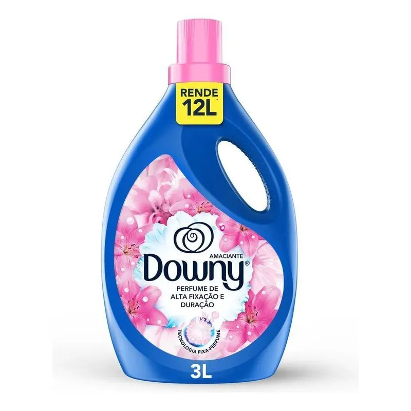 Amaciante Downy Concentrado Frescor Da Primavera, 3l