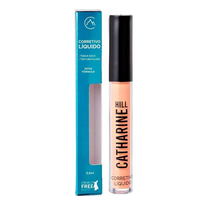 10x Corretivo Líquido Catharine Hill 3,6ml Cor Salmon