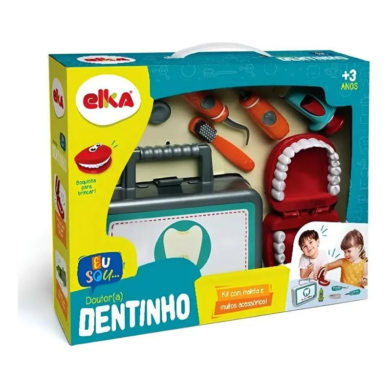 Kit Maleta Eu Sou Doutor Dentinho 952 - Elka