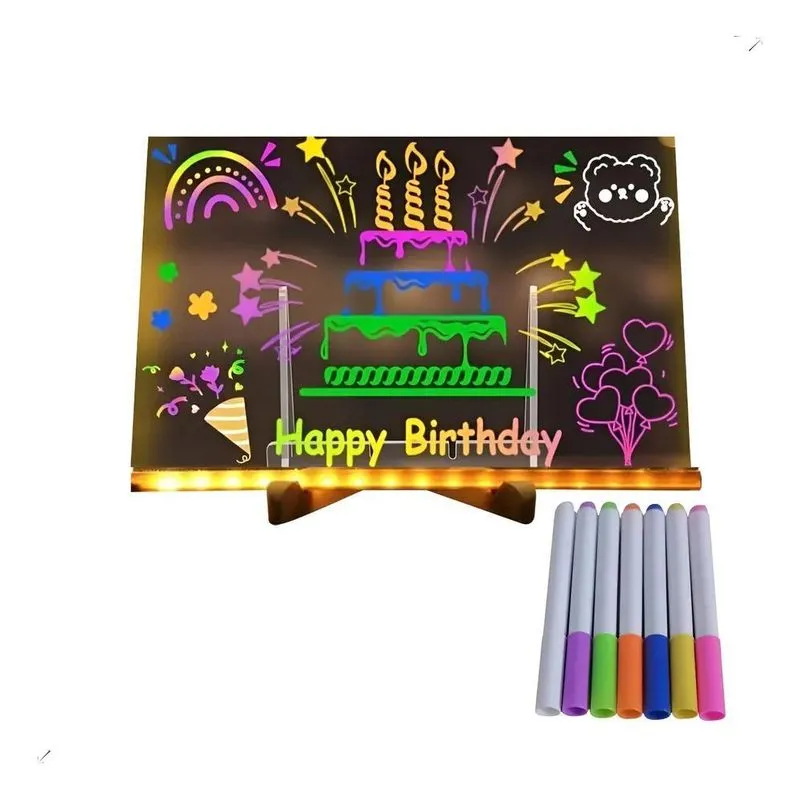 Kit De Desenho Para Aprendizado Infantil Com Canetinhas 15x1