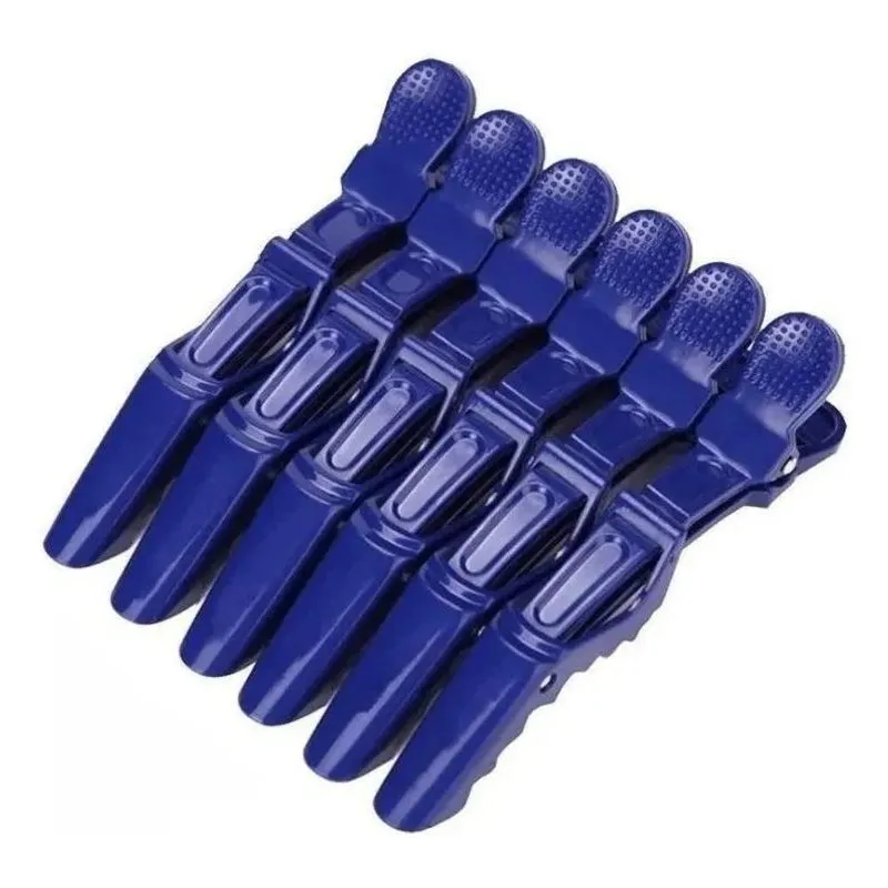 10x 6 Unidades Presilha Prendedor De Cabelo B4ypro Jacare C