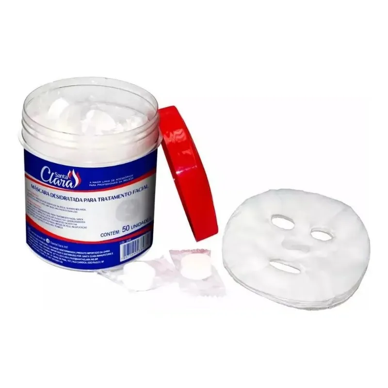 10x Máscara Desidratada Para Tratamento Facial - 50 Unidade