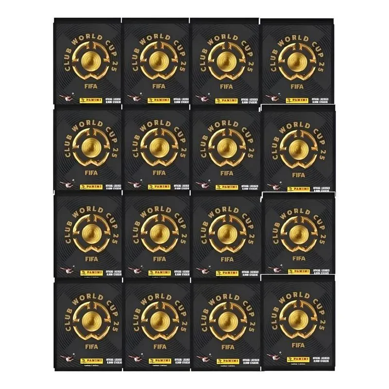 Fifa Club World Cup 2025 Kit 100 Figurinhas (20 Envelopes) M
