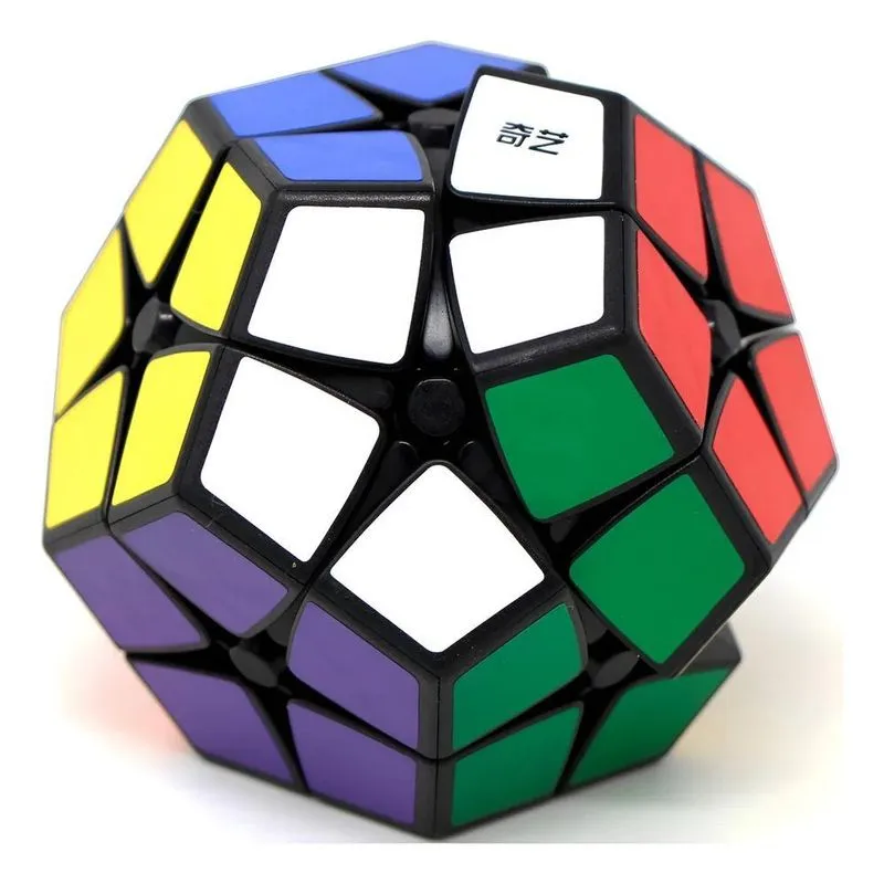 Cubo Mágico Megaminx 2x2 Profissional Qiyi Kilominx Trad Cor