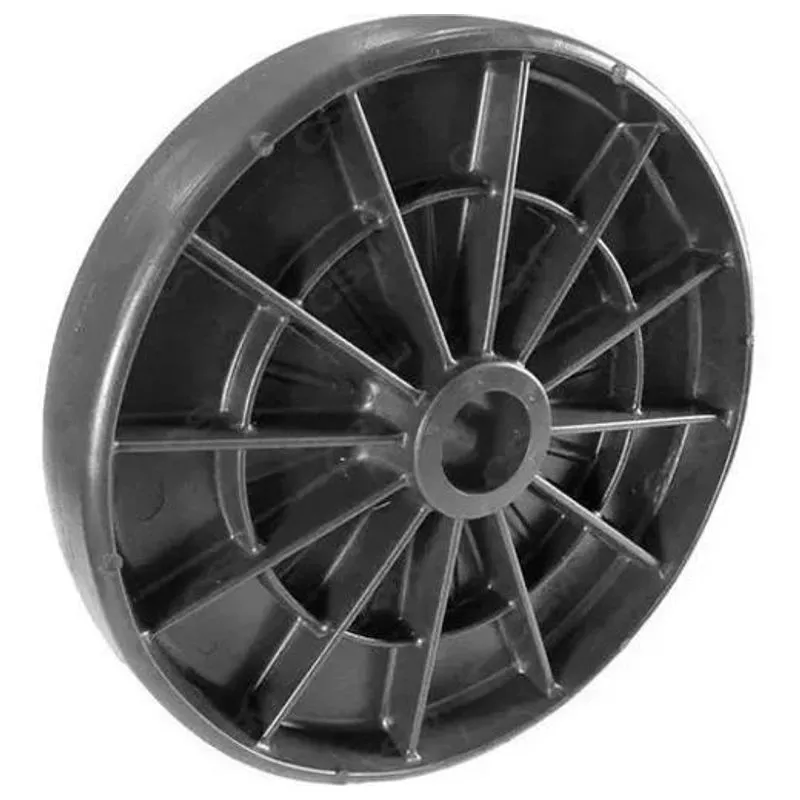 3x Roda Plastica Para Betoneira Csm 400 Lts