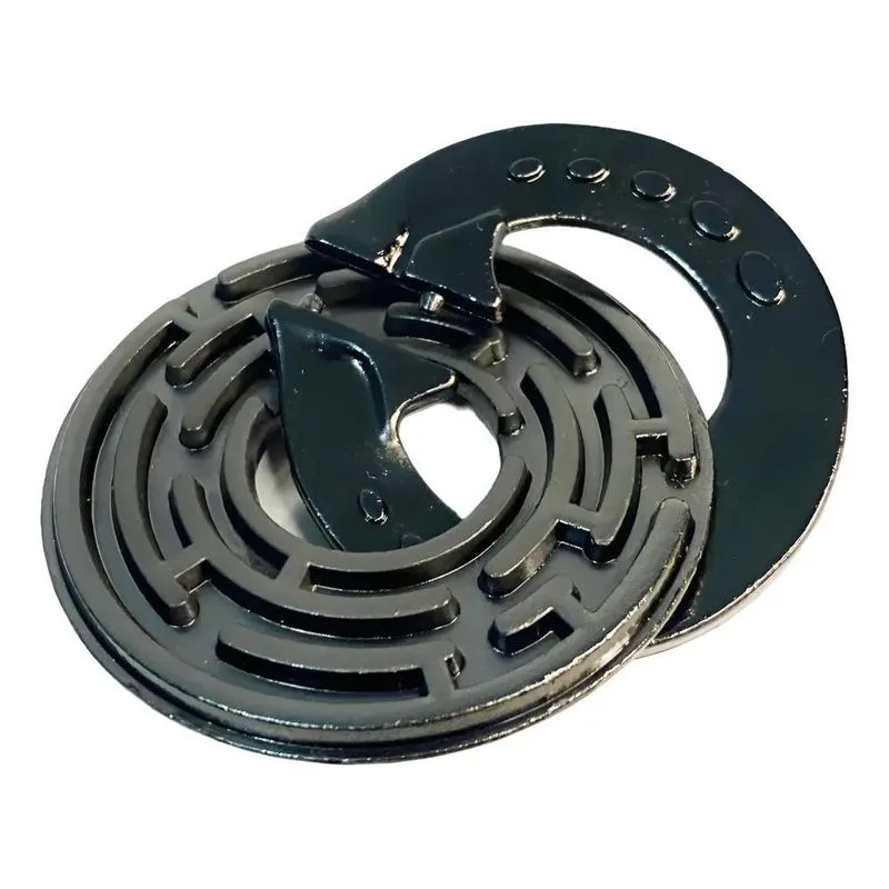 Puzzle Quebra-Cabeças Metal Encaixe 3D Enigma Antigo Labirinto