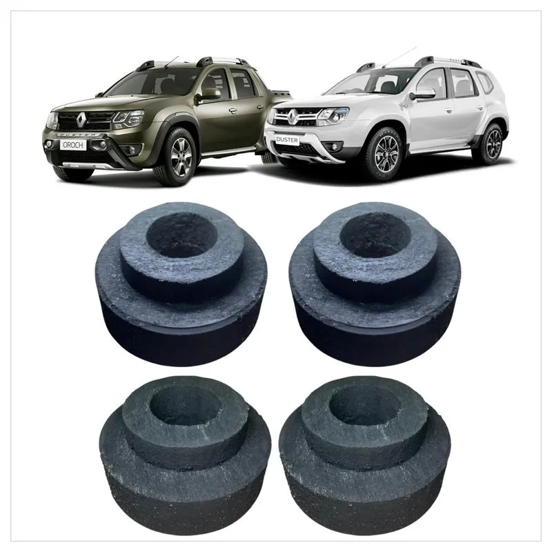 Kit Calço Mola Dianteiro Traseiro Renault Duster E Oroch 4x2