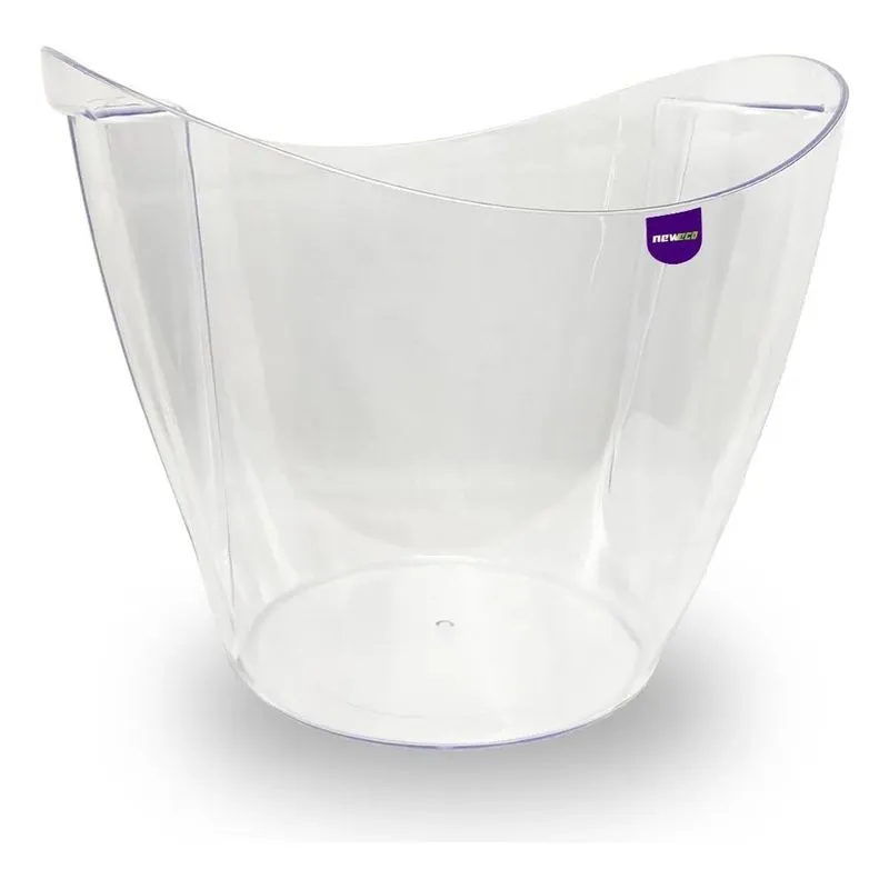10x Balde De Gelo Acrílico Cristal 7,5 Litros Champanheira