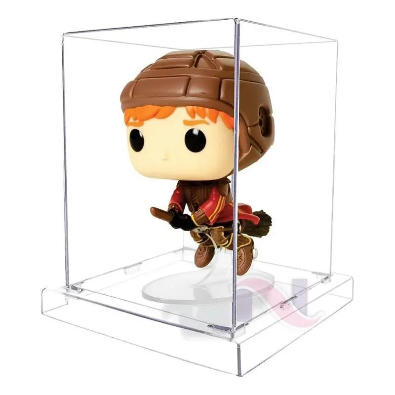Porta Objetos Cúpula Acrilica Transparente Base Cristal