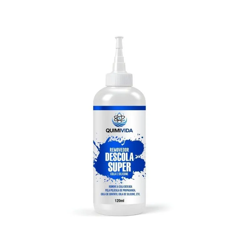 Tira Grude Removedor De Adesivos E Cola 120Ml - Quimivida