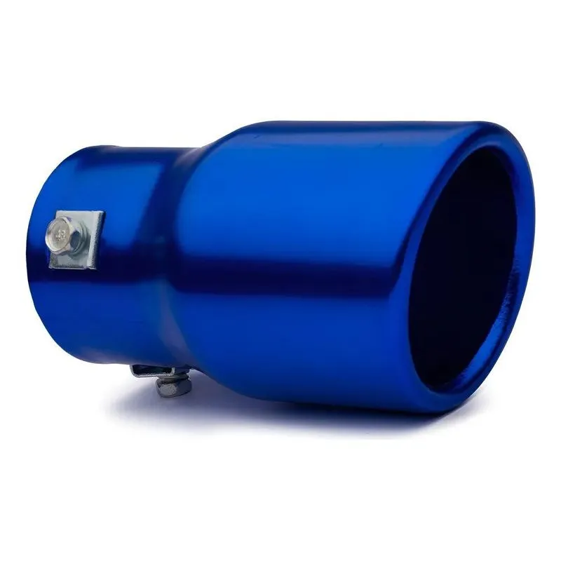 Ponteira De Escapamento Esportivo Universal Cores Ca Azul