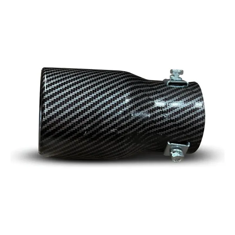 Ponteira Esportiva Escapamento Carro Universal Varias Grafit