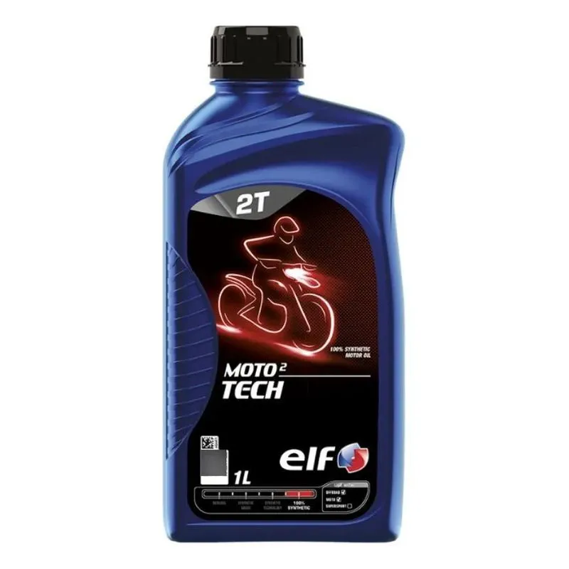 Lubrificante 2t Elf Moto Tech 2t 100% Sintético
