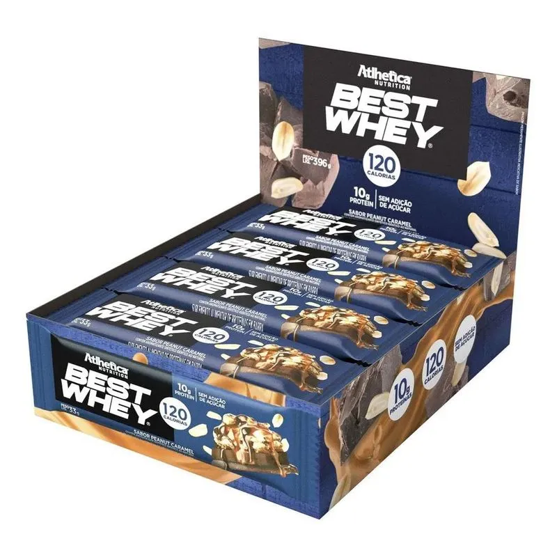 2x Best Whey Bar Penaut Caramel Best Whey Bar Peanut Caramel