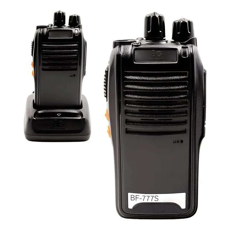 Kit Par 2 Radio Baofeng 777s Walk Talk Comunicador 16 Canais