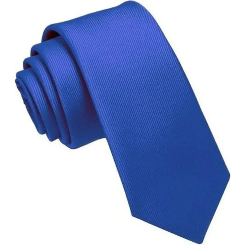 5x Gravata Microfibra Lisa Elegância E Luxo
