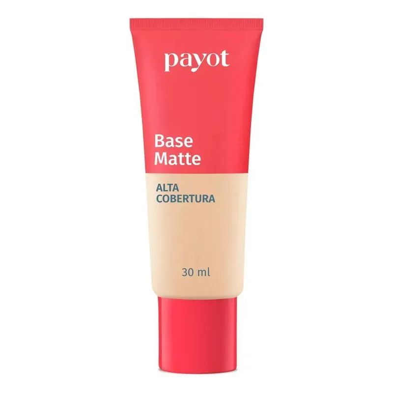 2x Base Matte Payot Alta Cobertura 30 Ml Escolha A Sua Cor