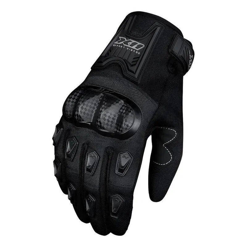 Luva Motoqueiro Moto Motociclista X11 Blacko Preto Feminina