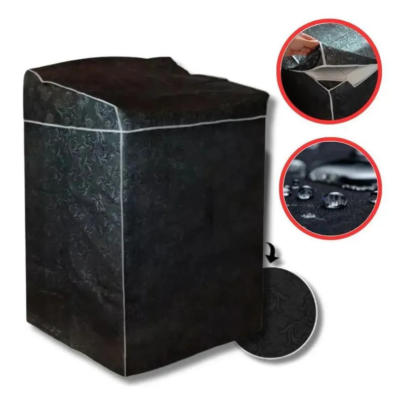 Capa Maquina Lavar Eletrolux Brastemp 12kg A 17kg Sem Zíper