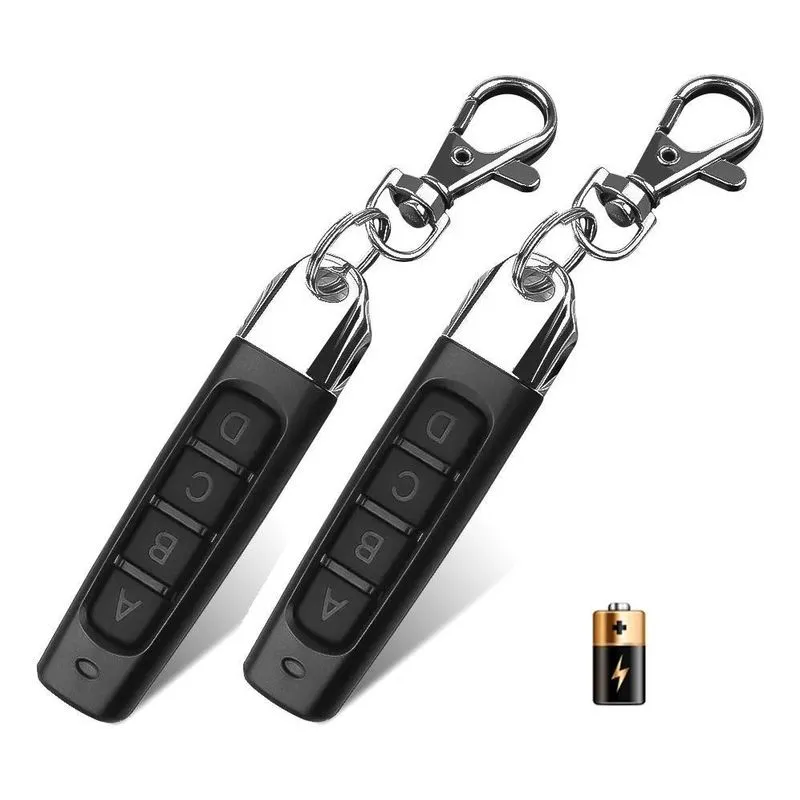 2x Kit 2 Controles Remoto Duplicador Clonador Portao 433mhz