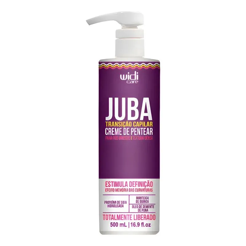 Widi Care Creme De Pentear Juba Transição Capilar Fios Gross