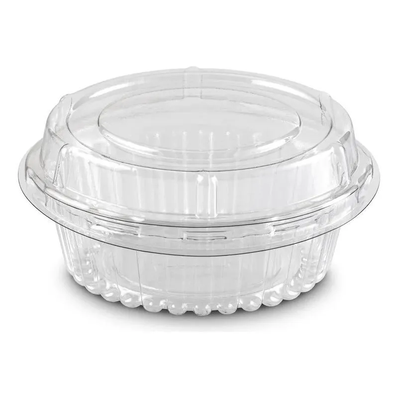 100un Embalagem Pote Doce Redondo 170ml Transparente Jf640