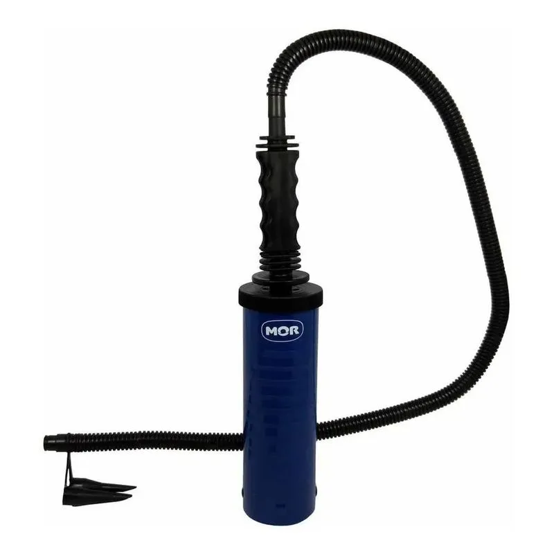 2x Bomba De Ar Manual Inflador Ação Dupla Mor Piscina Bexiga