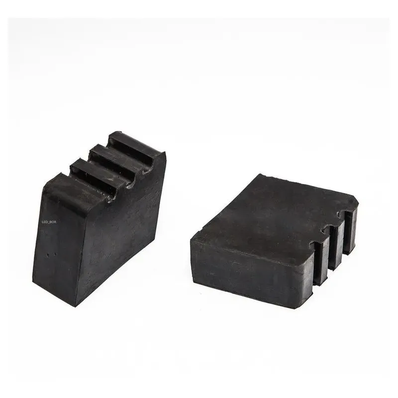 3x Sapata Pé Ponteira De Borracha 30 X 70 Mm Escada Madeira