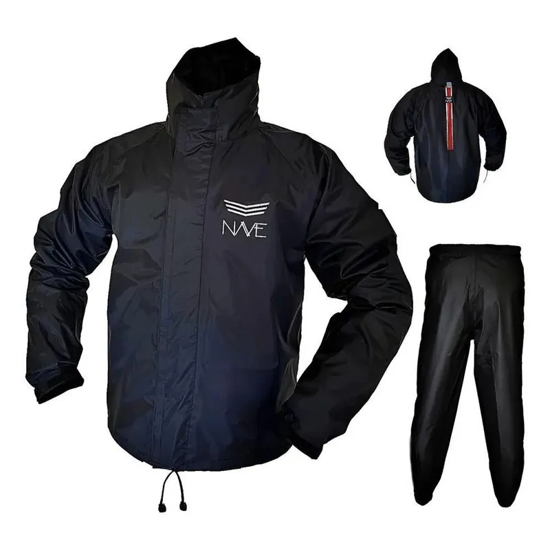 Capa De Chuva Motoqueiro Nylon Emborrachado Impermeá Cinza E