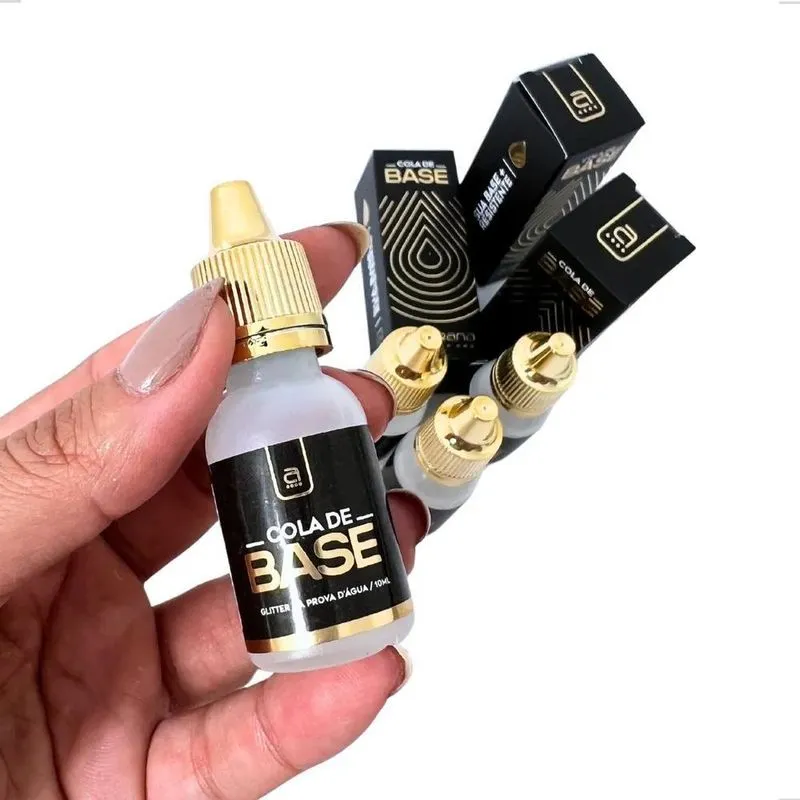 2x Cola De Base E Gliter Anairana Makeup Pro