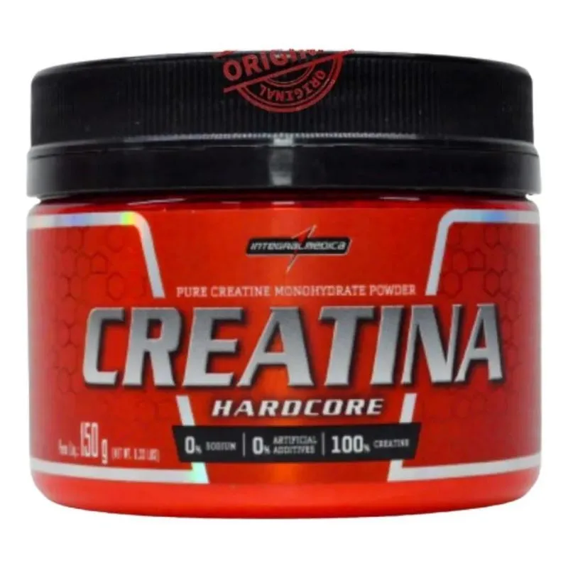 10x Creatina 100% Pura Integralmédica 150g Harcore - Sabor